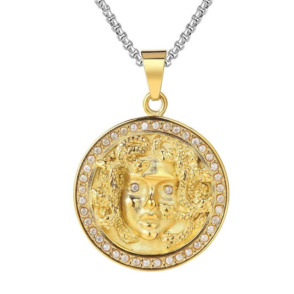 Collier Médusa Or