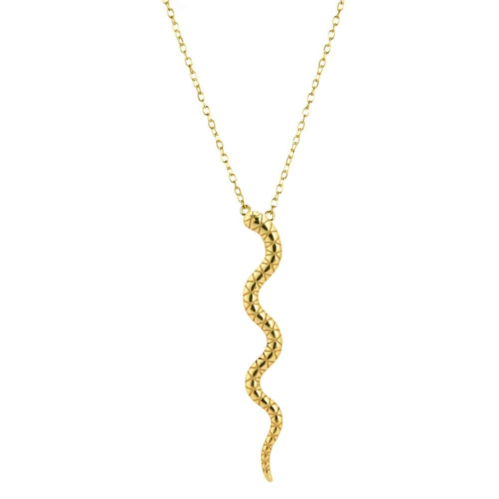 Collier Serpent Or Femme