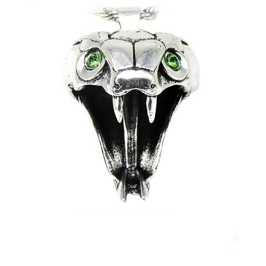 Collier Tête de Serpent Géant