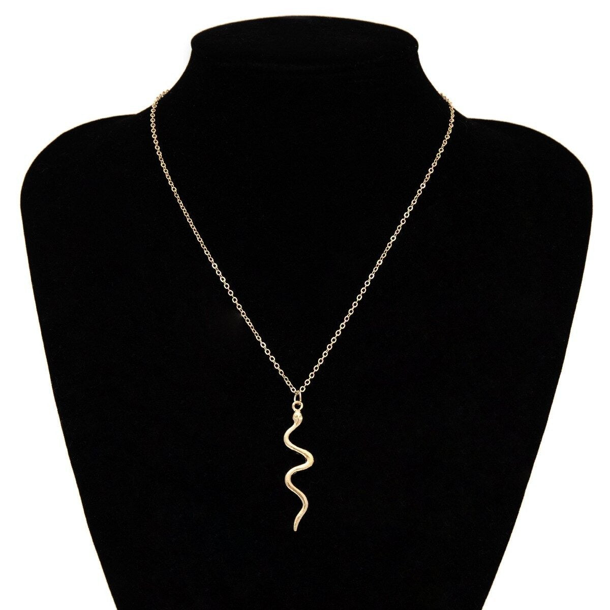 Collier Serpent Femme doré