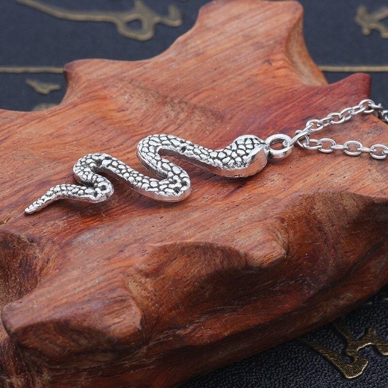 Collier Serpent acier inoxydable