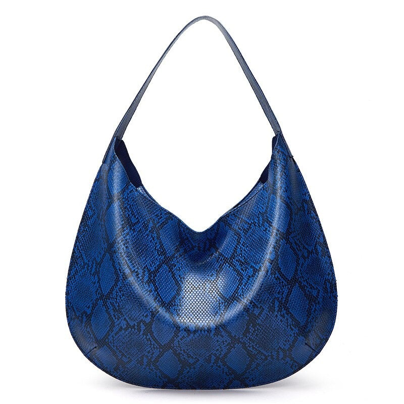 Sac Fourre-Tout Serpent Bleu