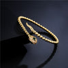 Bracelet Serpent doré