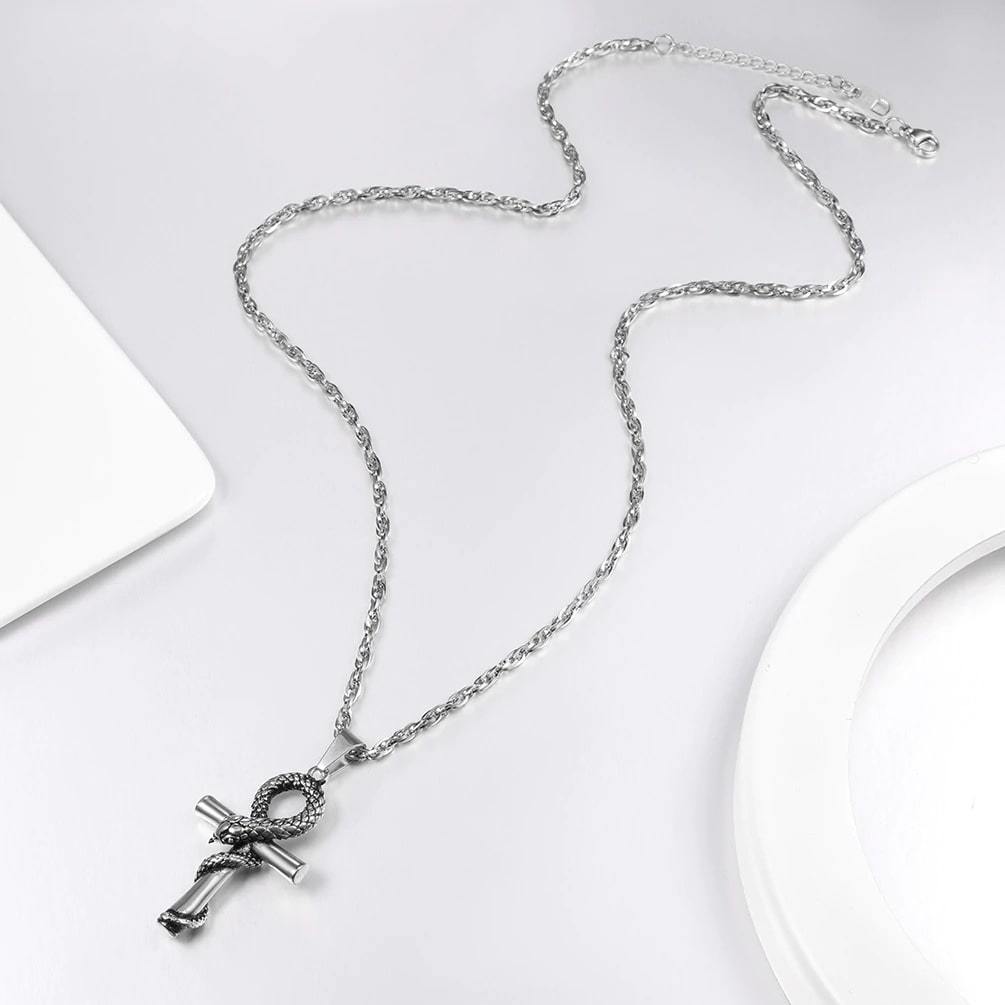 Pendentif Croix Argent homme