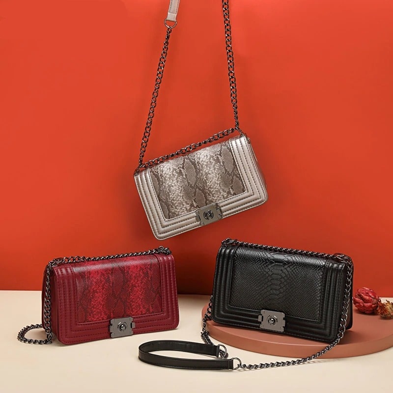 Sac Imprimé Serpent femme