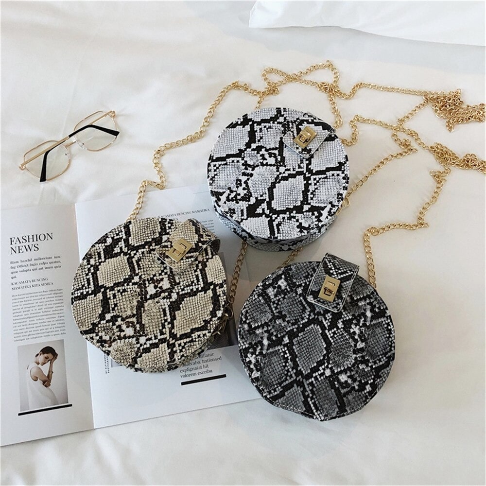 Sac forme Rond Serpent