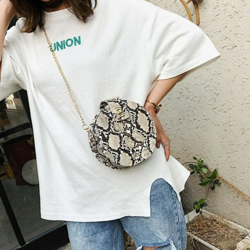 Sac Rond Serpent tendance