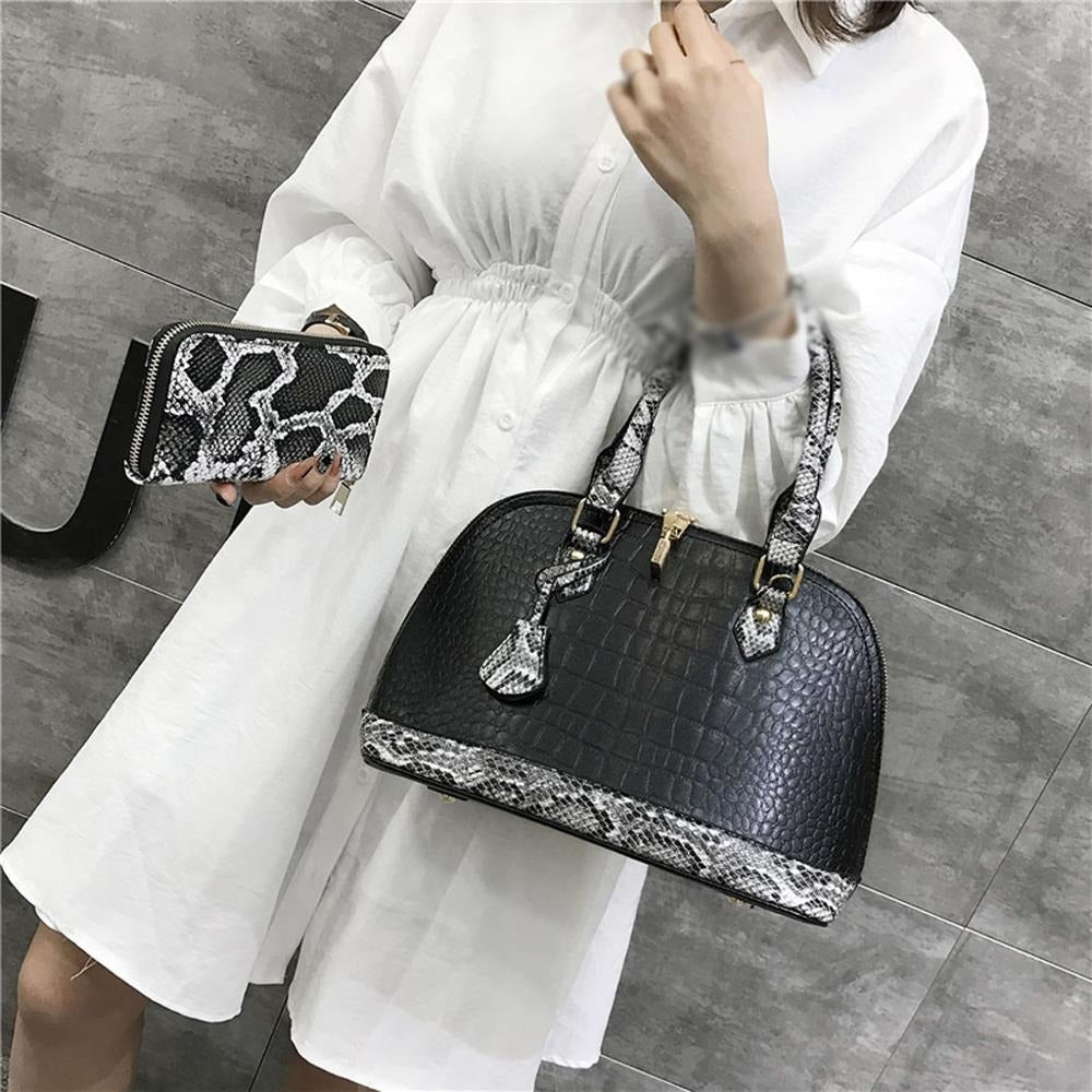 sac à main cuir serpent