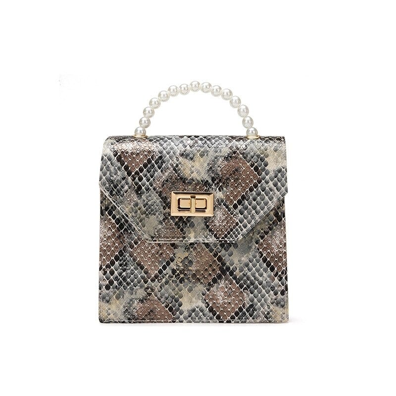 Sac imprimé Serpent Tendance