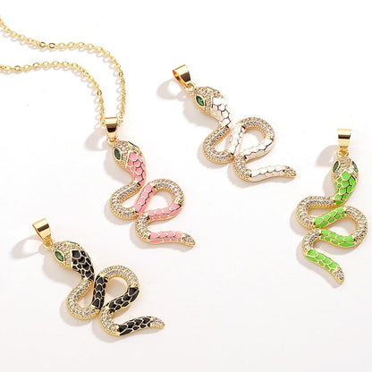 Collier Serpent Femme Fantaisie 