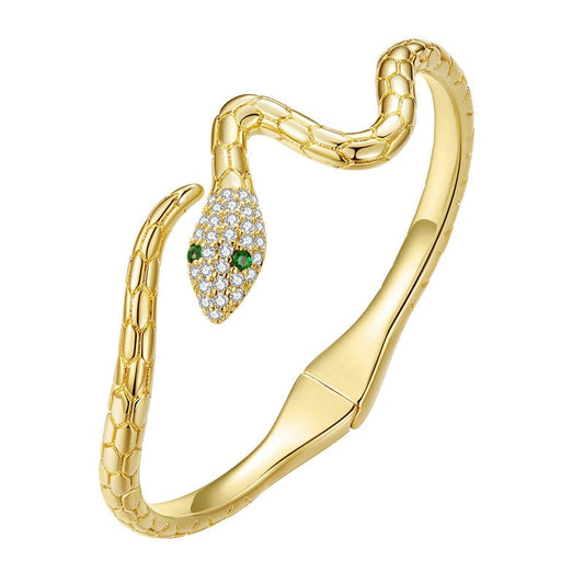 Bracelet Serpent Doré