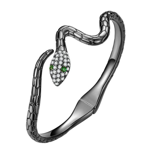 Bracelet Serpent Noir