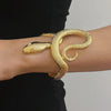 Bracelet Serpent Grande Taille Doré