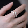 Bague Serpent Fine (Argent)