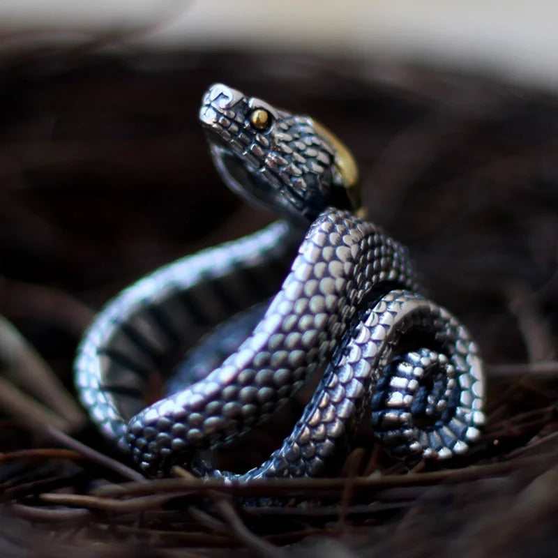 Bague Serpent Rétro