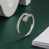 Bague Serpent Fine (Argent)