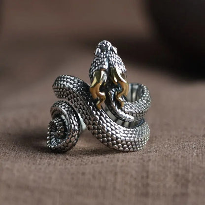 Bague Serpent Homme 