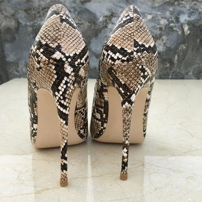 Escarpins Serpent Femme