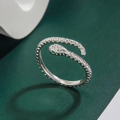 Bague Serpent Fine (Argent)