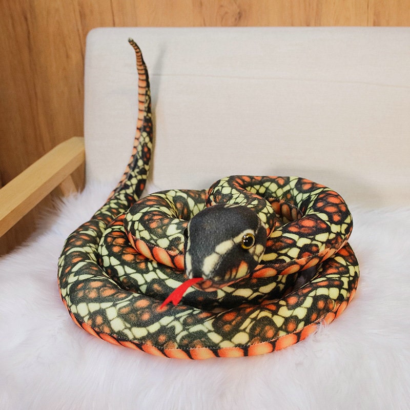 Peluche Serpent Coloré