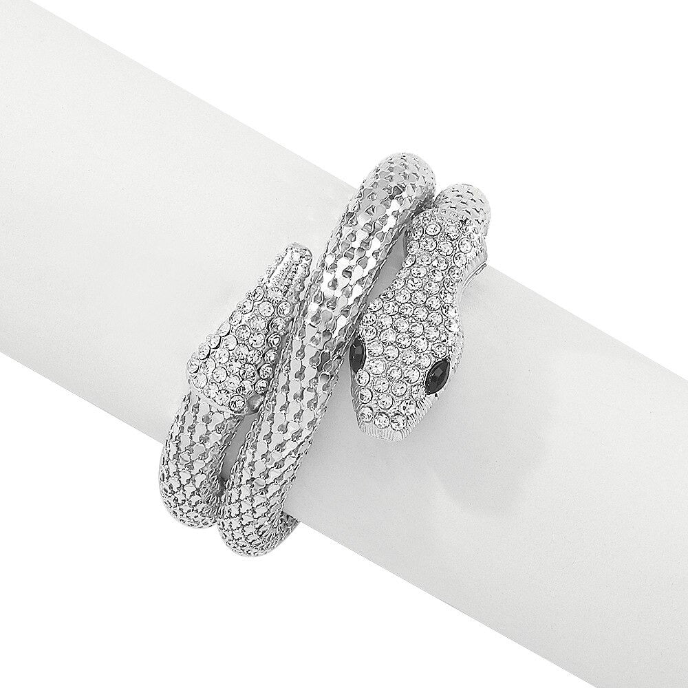 Bracelet Serpent argent