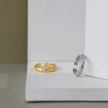 Bague Serpent Alliance (Argent)