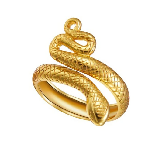 Anneau Serpent Or 