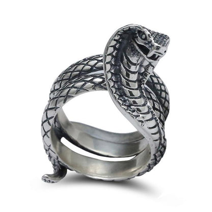 Bague Cobra Argent