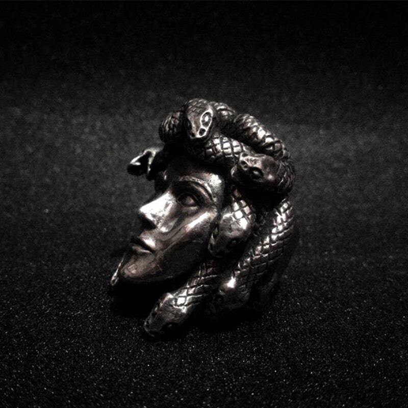Bague Serpent et Médusa
