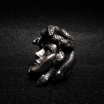 Bague Serpent et Médusa
