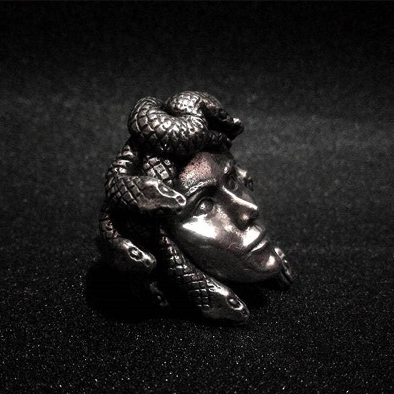 Bague Serpent Médusa