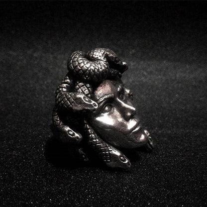 Bague Serpent Médusa