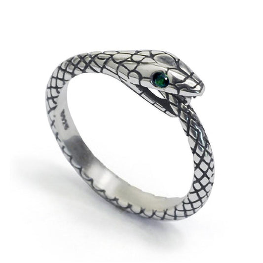Bague Ouroboros Argent