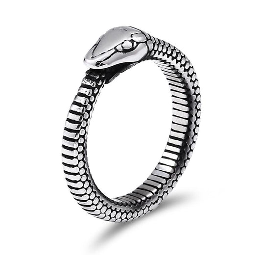 Bague Serpent Ouroboros Homme