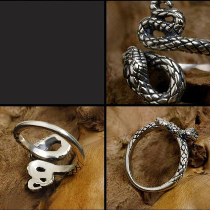 Bague Serpent Ancien (Argent)