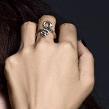 Bague Serpent Ancien (Argent)