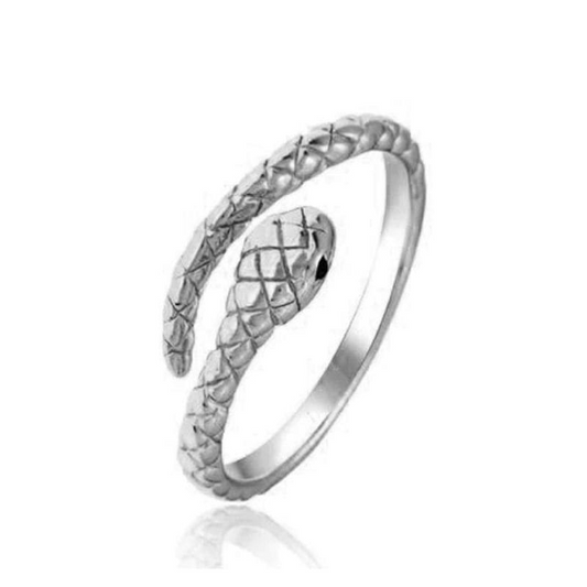 Bague Serpent Fine Argent Sterling