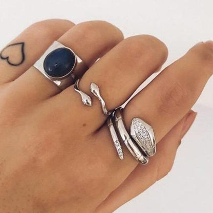 Bague Serpent Chic (Argent)
