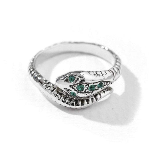 Bague Serpent Design Argenté