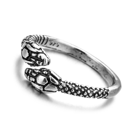 Bague Serpent Duo