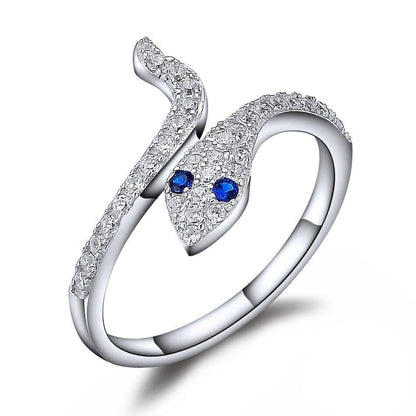 Bague Serpent femme argent