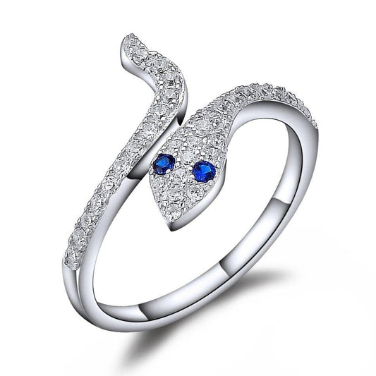 Bague Serpent femme argent