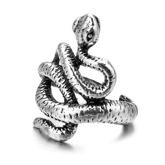 Bague Serpent Enroulé