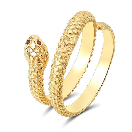 Bague Serpent Or Femme