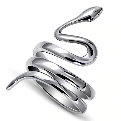 Bague Serpent Luxe (Argent)