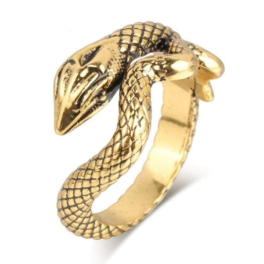 Bague Serpent Or Vintage