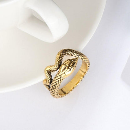 Bague Serpent Or Vintage