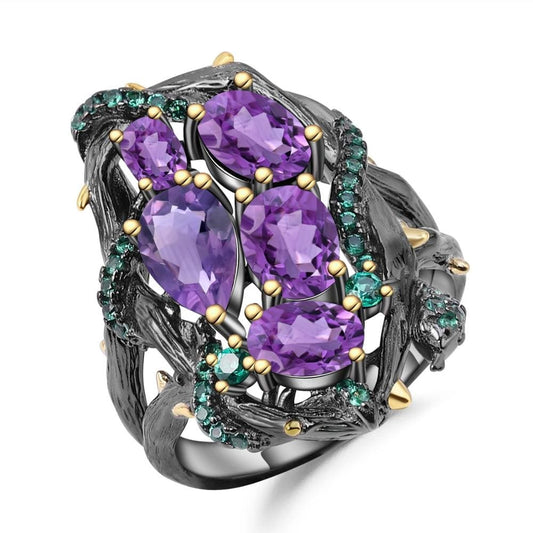 Bague Serpent Trône Impérial