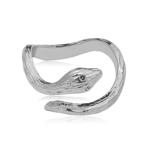 Bague Serpent Vintage Argenté