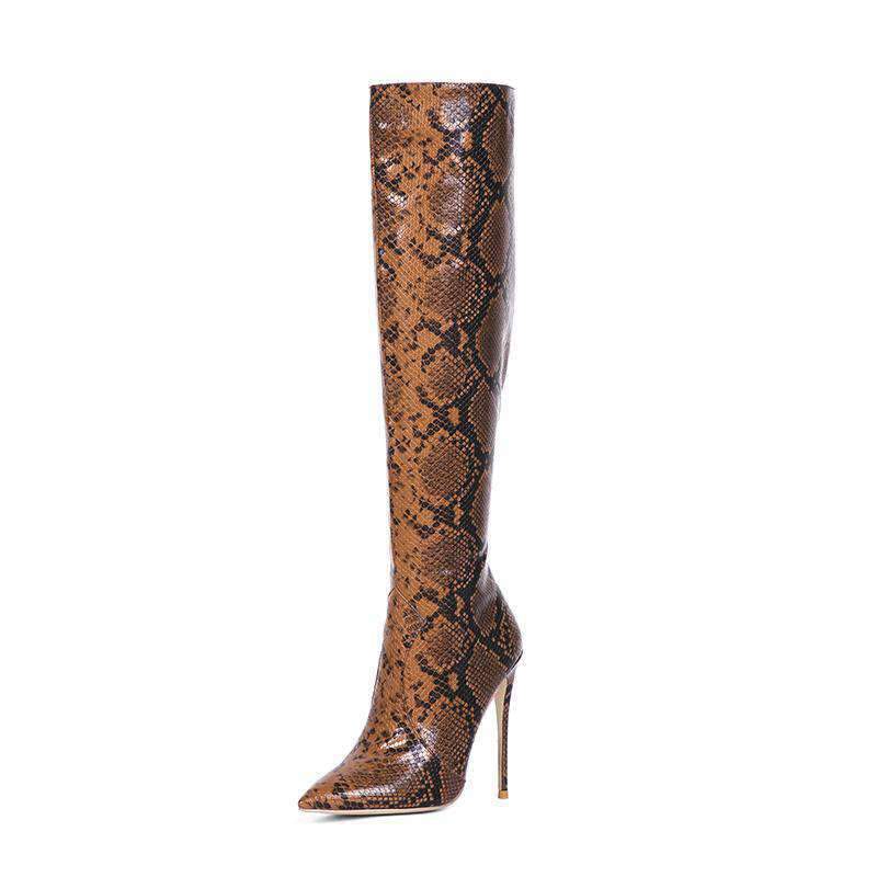 Botte motif serpent deals